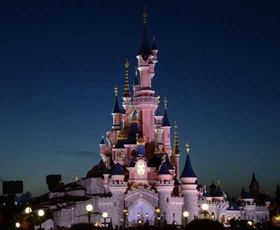 Zamek Śpiącej Królewny, Disneyland Paryż